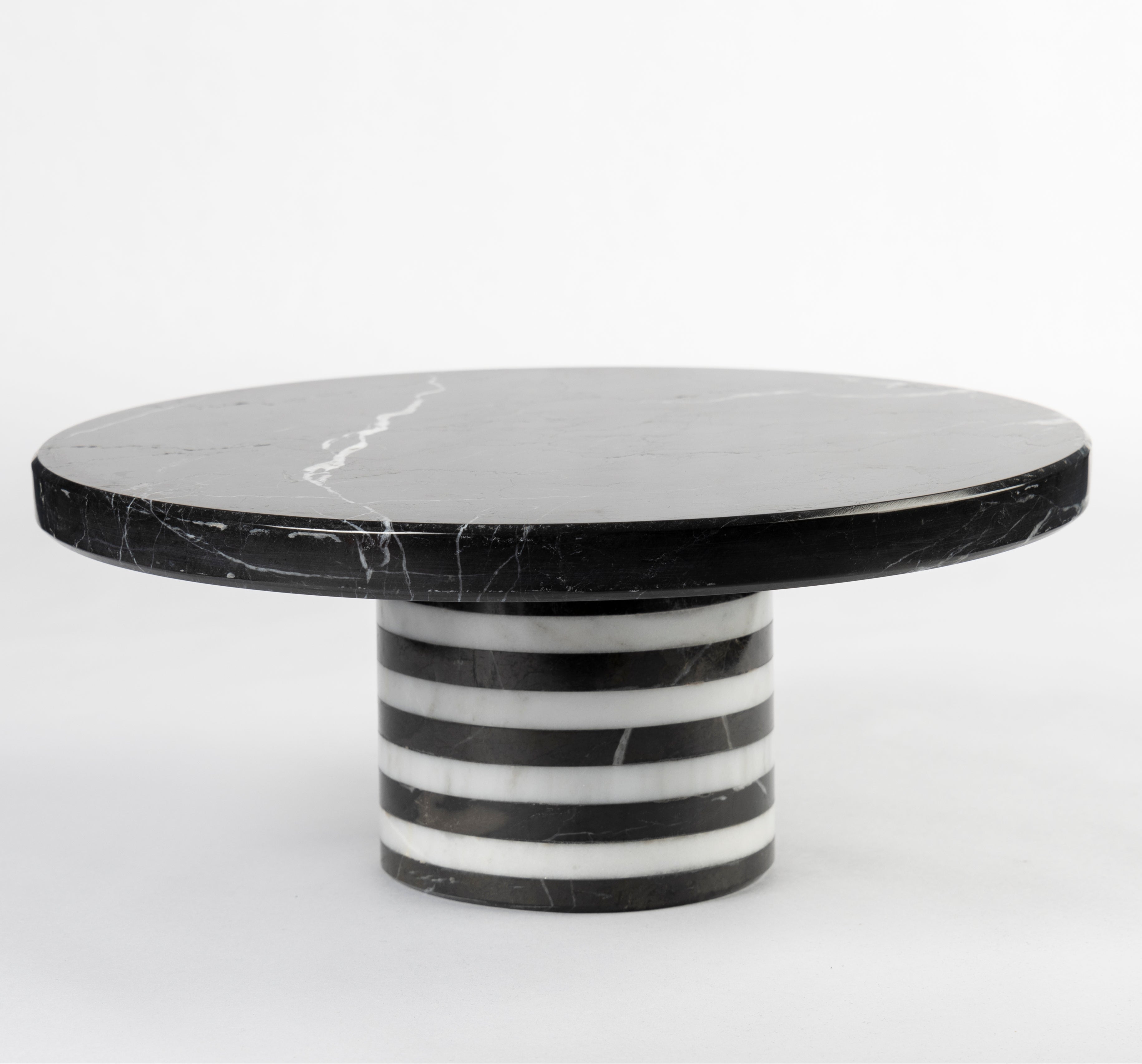 Pastelera Black & White Stripes
