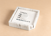 Servilletero Caja con Piedra