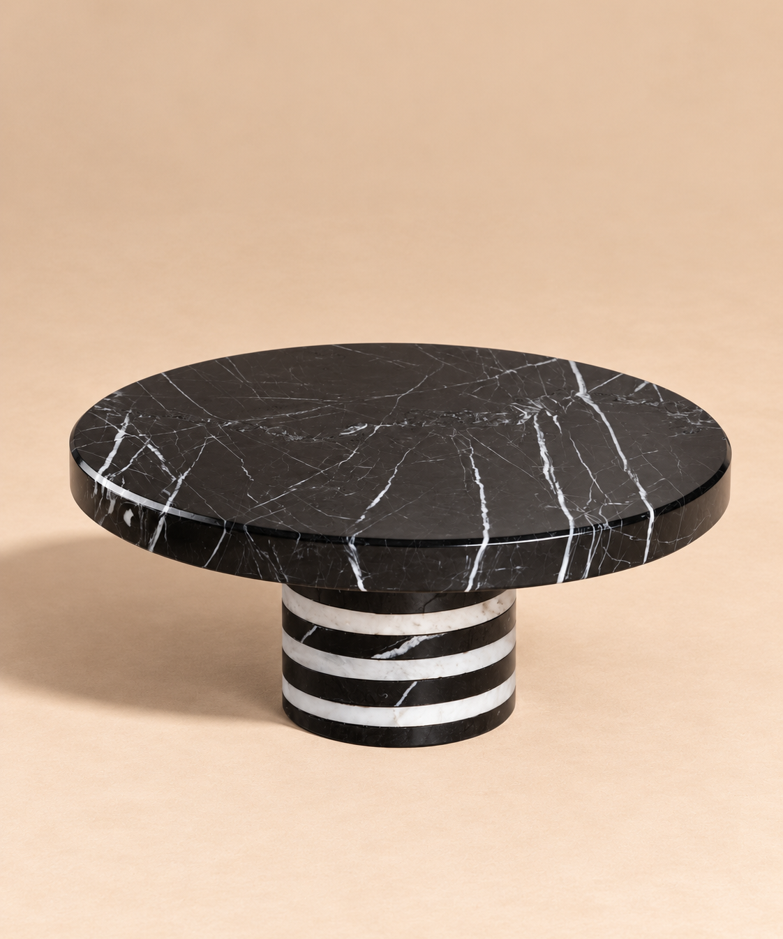 Pastelera Black & White Stripes