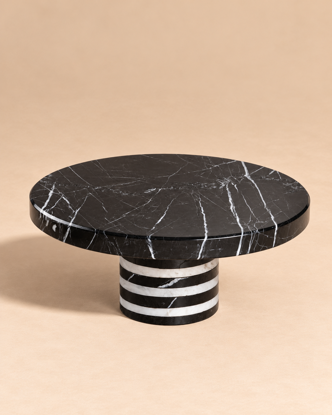 Pastelera Black & White Stripes