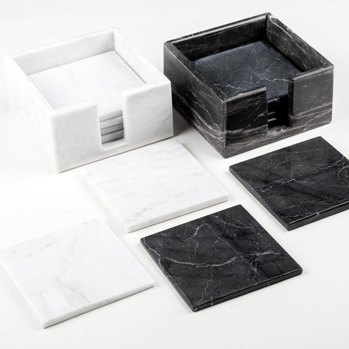 Porta Vasos Cuadrados con Caja