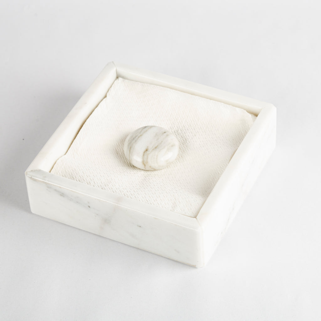 Servilletero Caja con Piedra