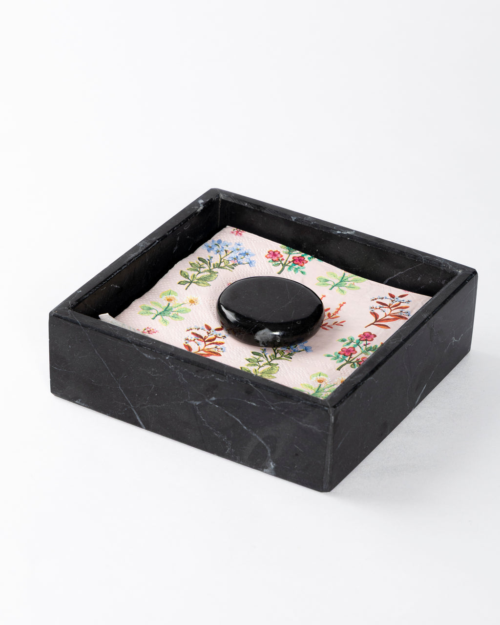Servilletero Caja con Piedra